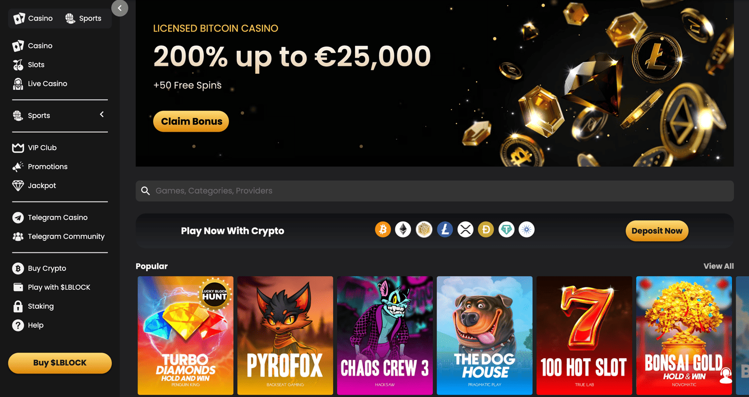Luckyblock Casino